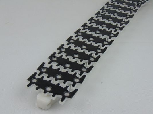 LF63H flexible stainless steel top chains for flexible aluminium conveyor systems
